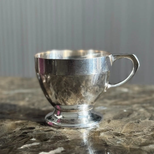 Pair of Solid Silver-Plated Cups – K. Hohmann, Germany