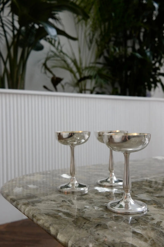 Vintage Silver-Plated Ice Cream Cup – Vintage Find from Zurich