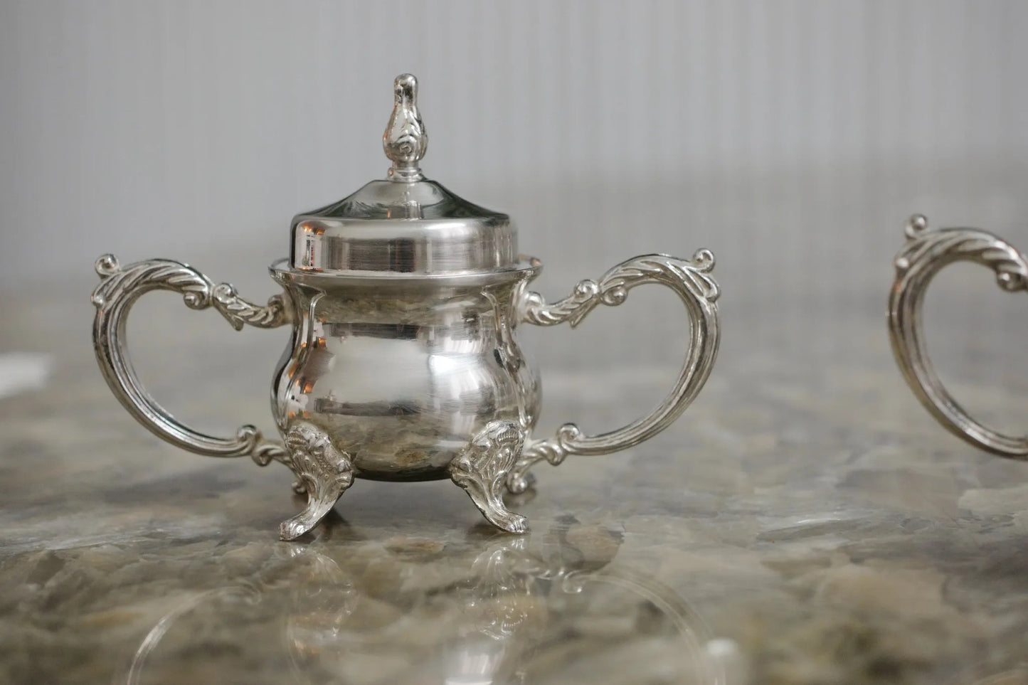 Arabic Mini Silver-Plated Coffee Set – Vintage Find from Zurich