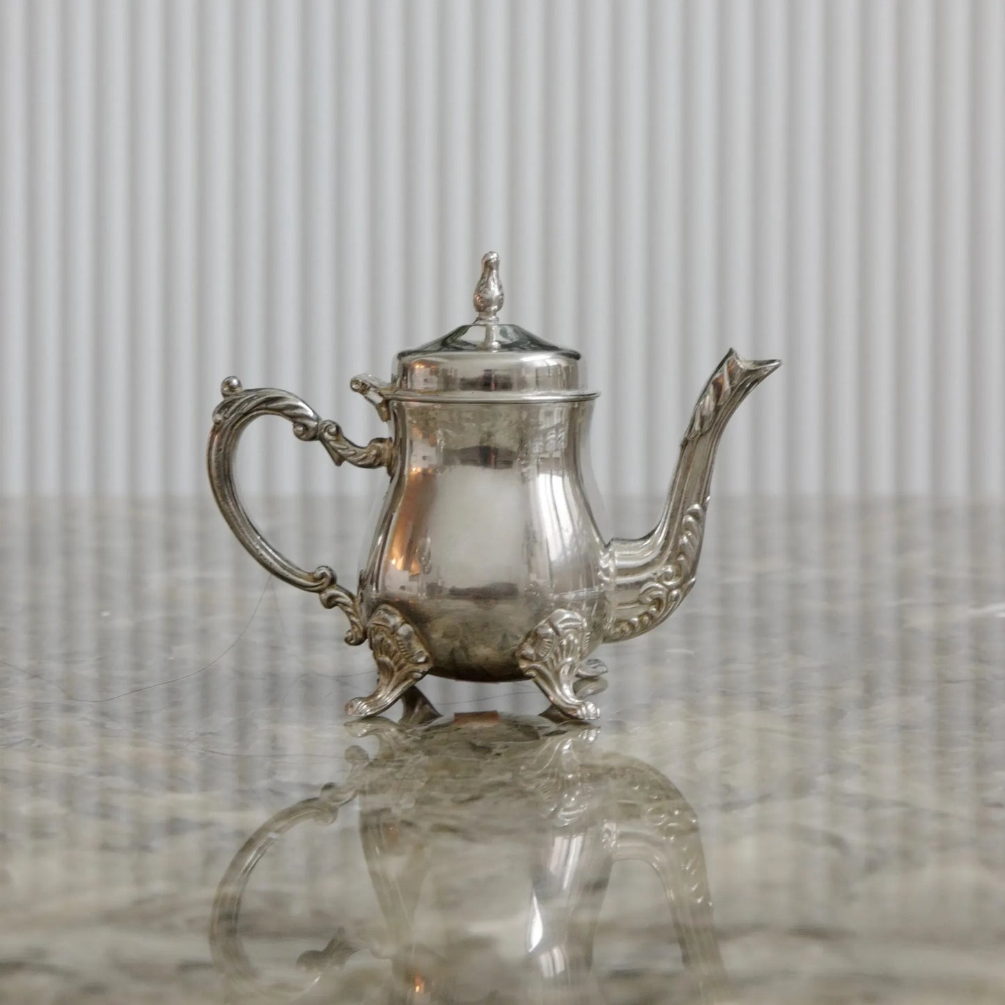Arabic Mini Silver-Plated Coffee Set – Vintage Find from Zurich