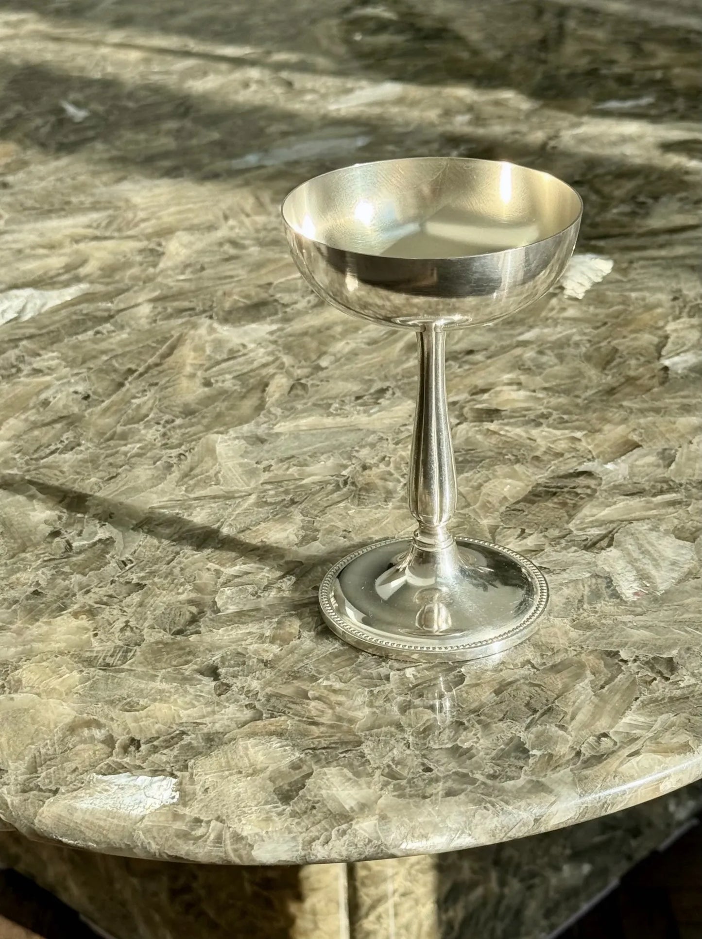 Vintage Silver-Plated Ice Cream Cup – Vintage Find from Zurich