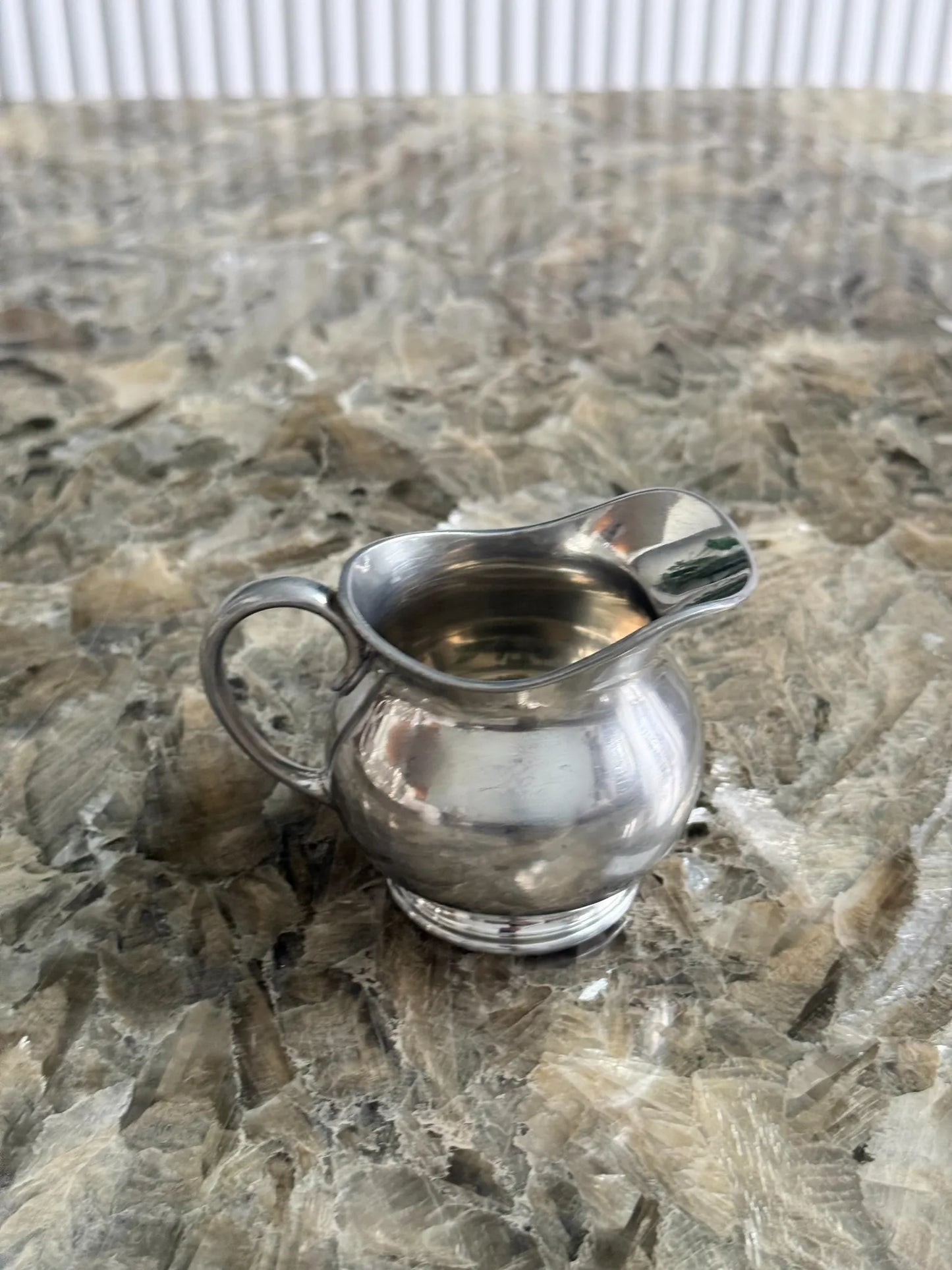 Vintage Silver-Plated Milk Jug – Boujon Genève