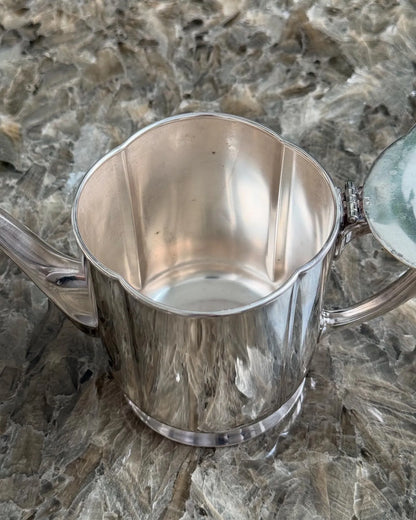 Elegant Vintage Silver-Plated Teapot – Made in Switzerland