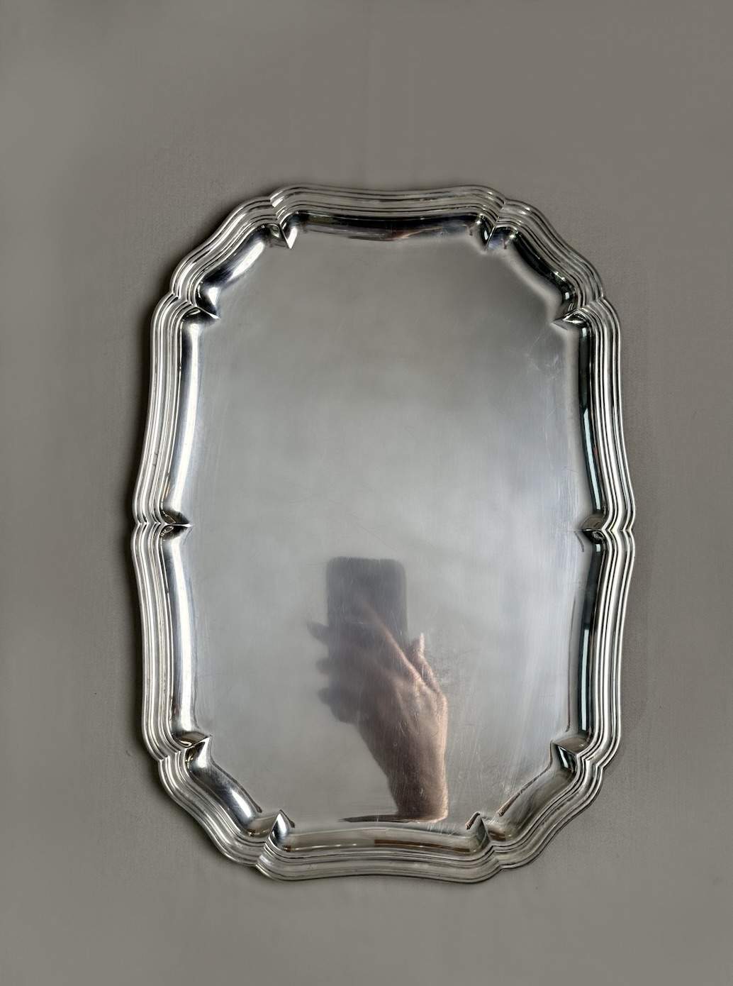 Vintage Stainless Steel Tray