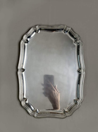 Vintage Stainless Steel Tray