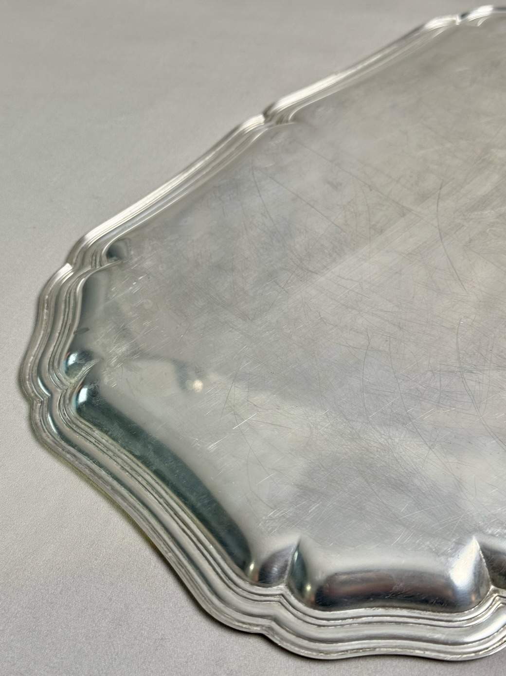 Vintage Stainless Steel Tray