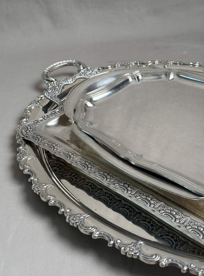 Silver-Plated Antik Tray