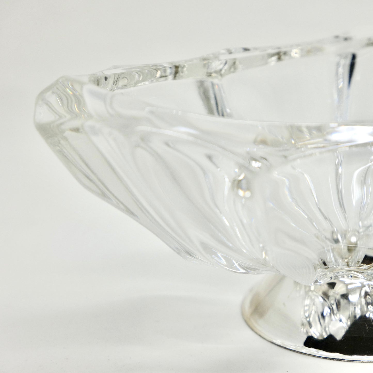 Elegant Crystal Glass Vase – Vintage Market Find from Zurich