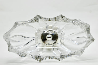 Elegant Crystal Glass Vase – Vintage Market Find from Zurich