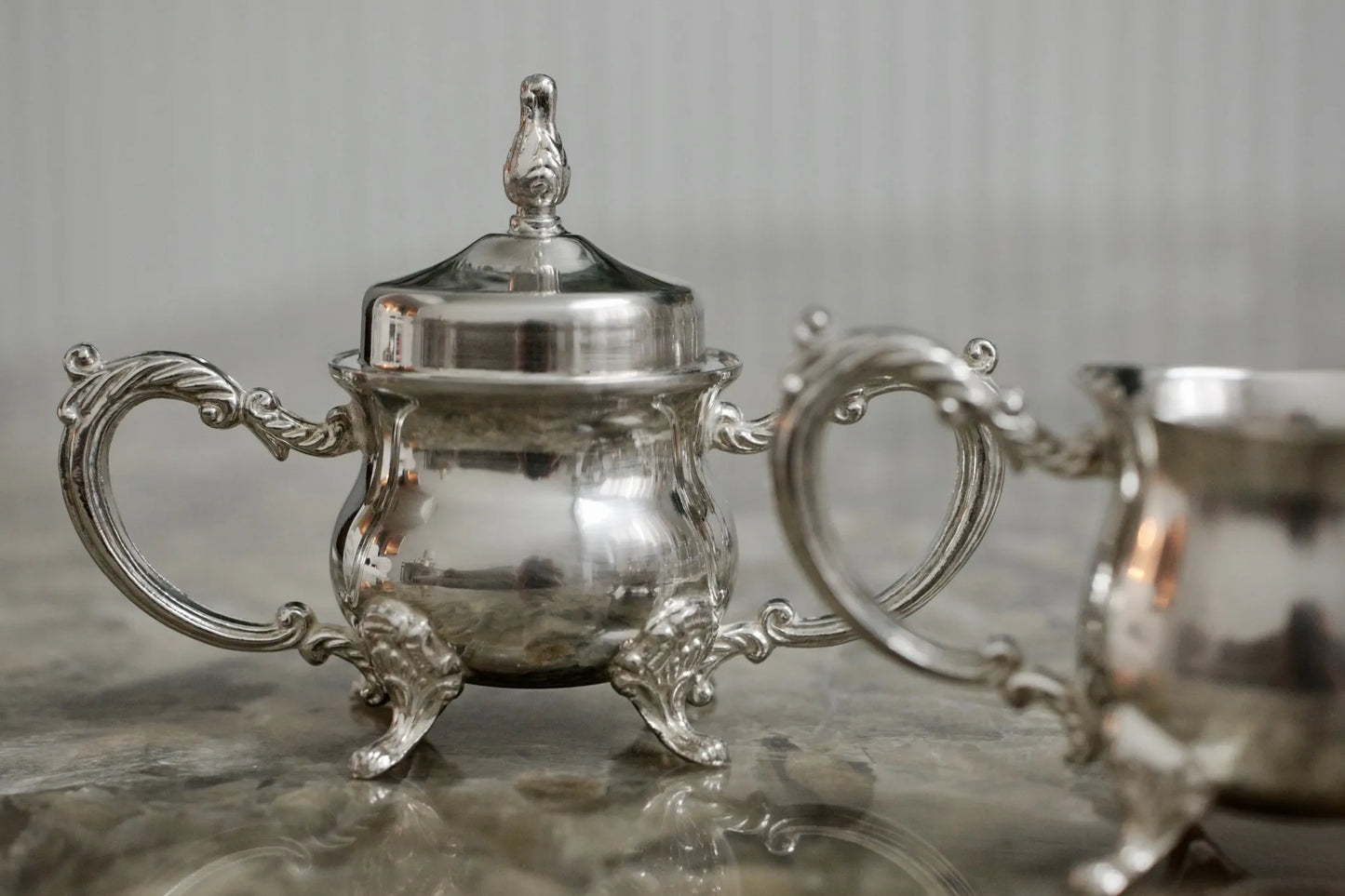 Arabic Mini Silver-Plated Coffee Set – Vintage Find from Zurich