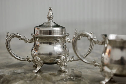 Arabic Mini Silver-Plated Coffee Set – Vintage Find from Zurich