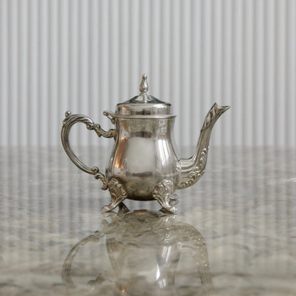 Arabic Mini Silver-Plated Coffee Set – Vintage Find from Zurich