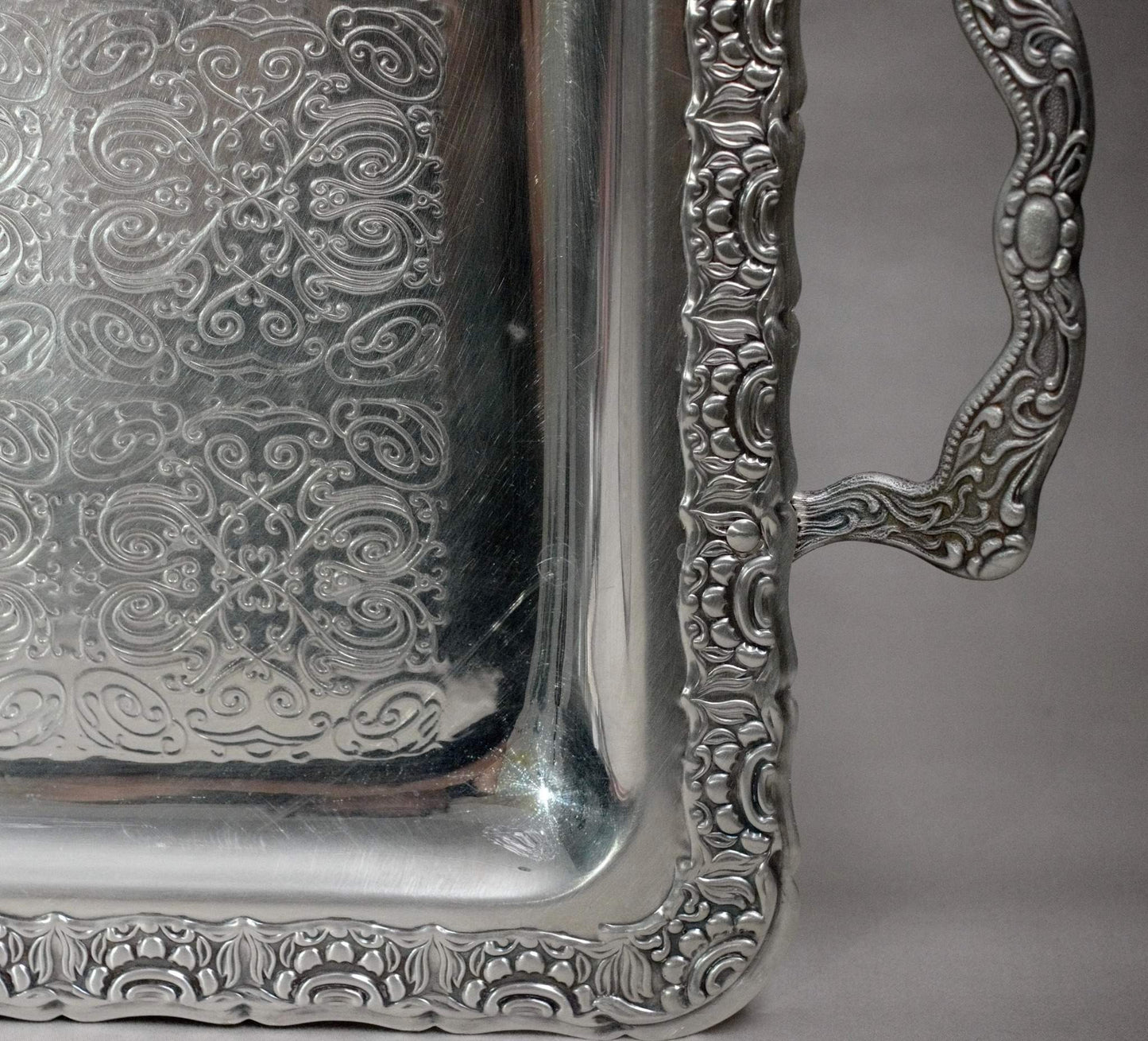 Silver-Plated Antik Tray
