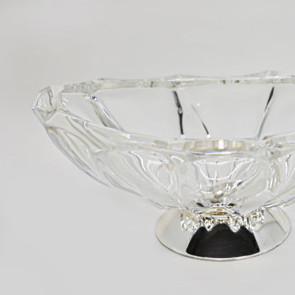 Elegant Crystal Glass Vase – Vintage Market Find from Zurich