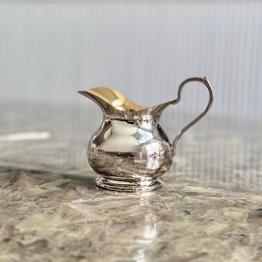 Antique Silver-Plated Milk Jug by Kallmeyer & Harjes – Vintage Find from Zurich