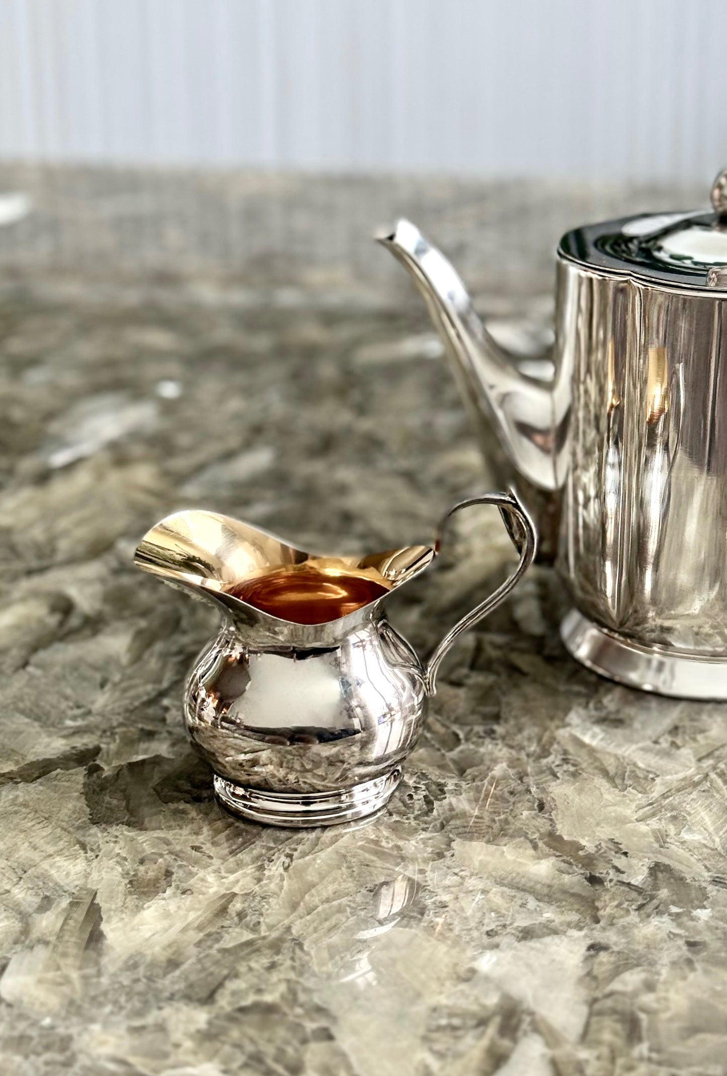 Antique Silver-Plated Milk Jug by Kallmeyer & Harjes – Vintage Find from Zurich