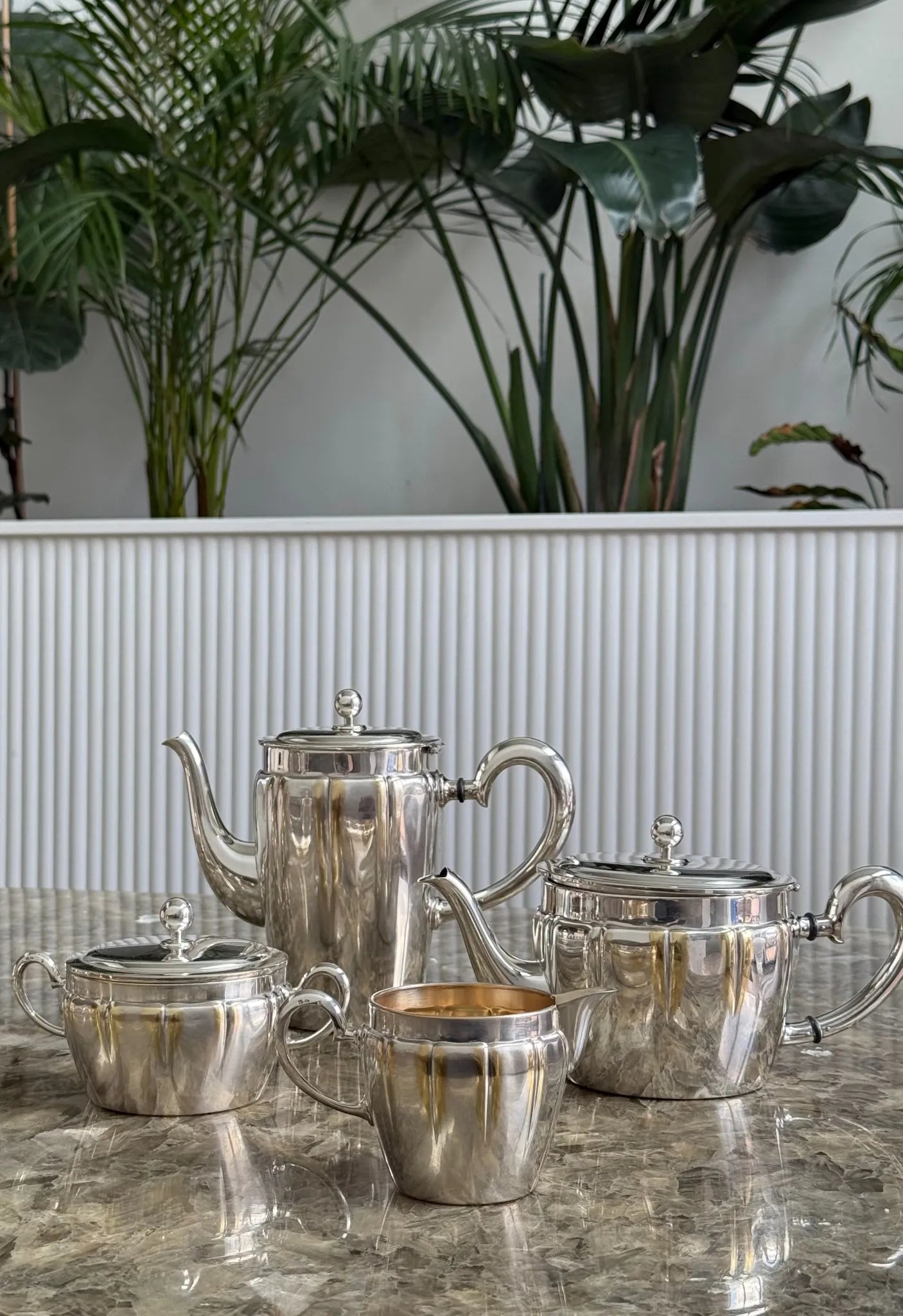 Vintage Silver-Plated Tea Set of 4 – WMF, Germany