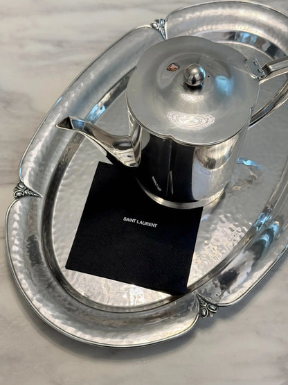 Vintage Silver-Plated Serving Tray – D.R.G.M., Germany