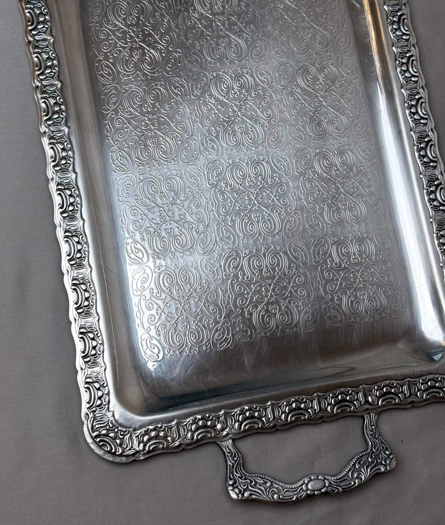 Silver-Plated Antik Tray