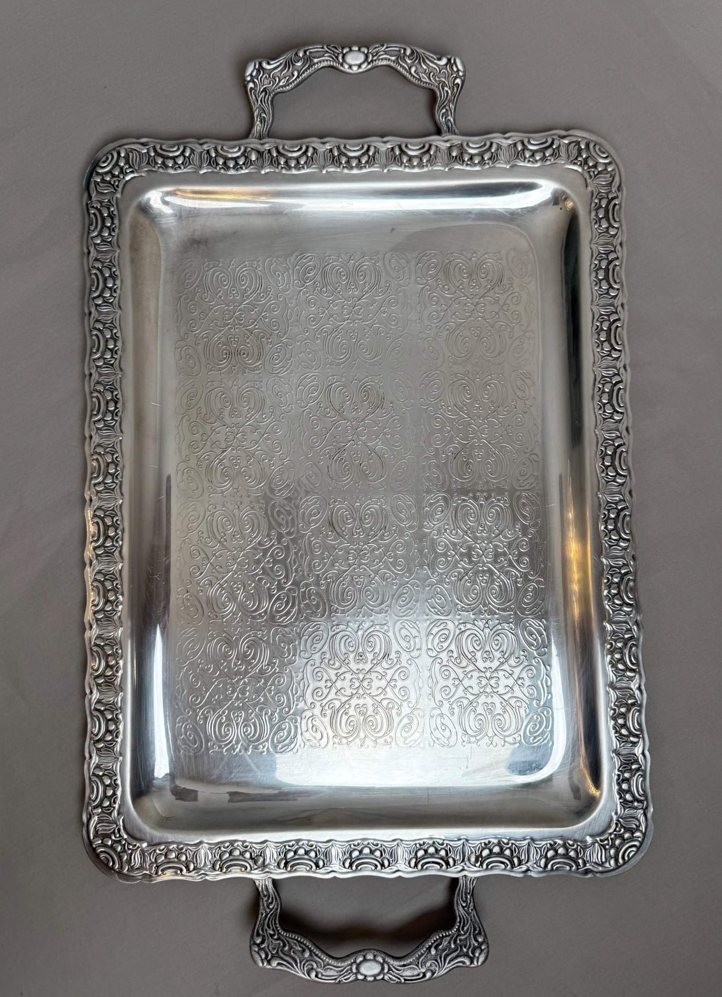 Silver-Plated Antik Tray