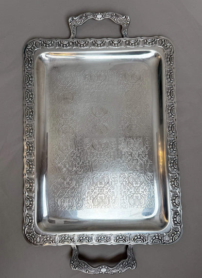 Silver-Plated Antik Tray