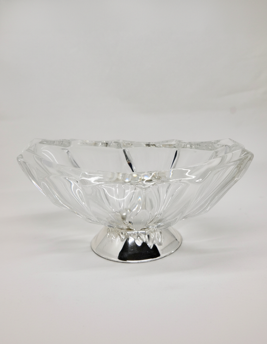 Elegant Crystal Glass Vase